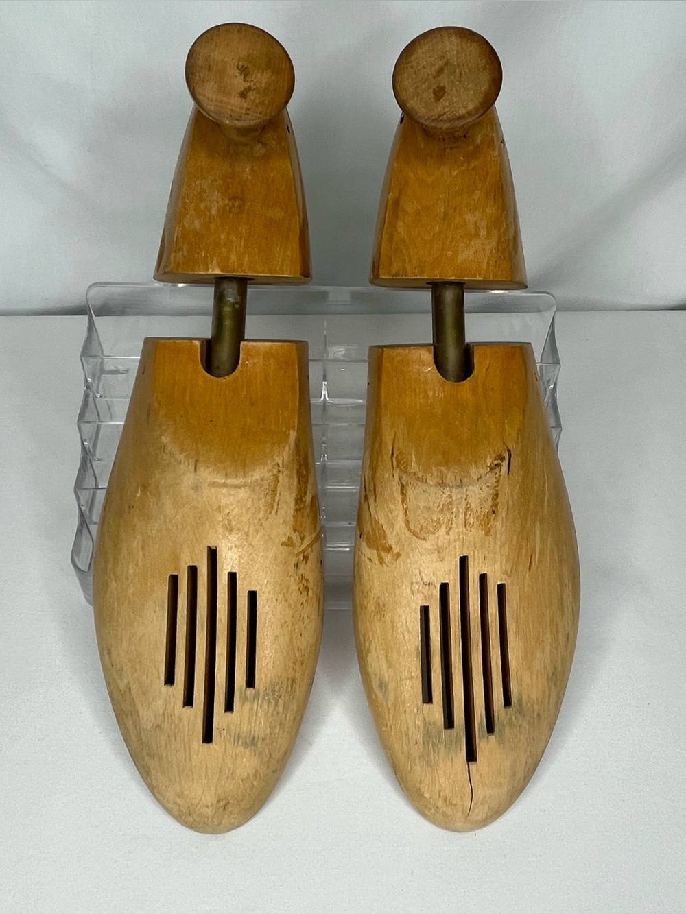 Vintage Wooden Shoe Trees/Shoe Stretchers. Made in Yugoslavia 1960-1970s